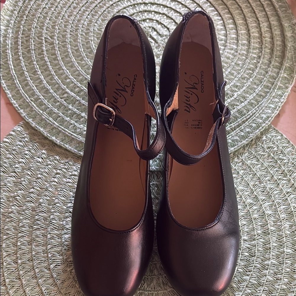 Mexican Ballet Folkorico Dance Shoes - Picture 2 of 14